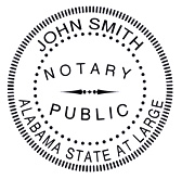Alabama Notary Supplies - Seals