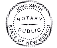New Mexico  Notary Supplies - Seals