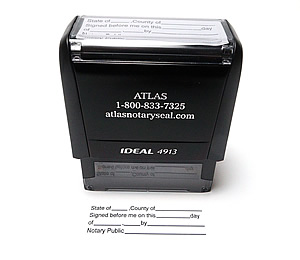 A45 - Acknowledgment Stamp Self Inking